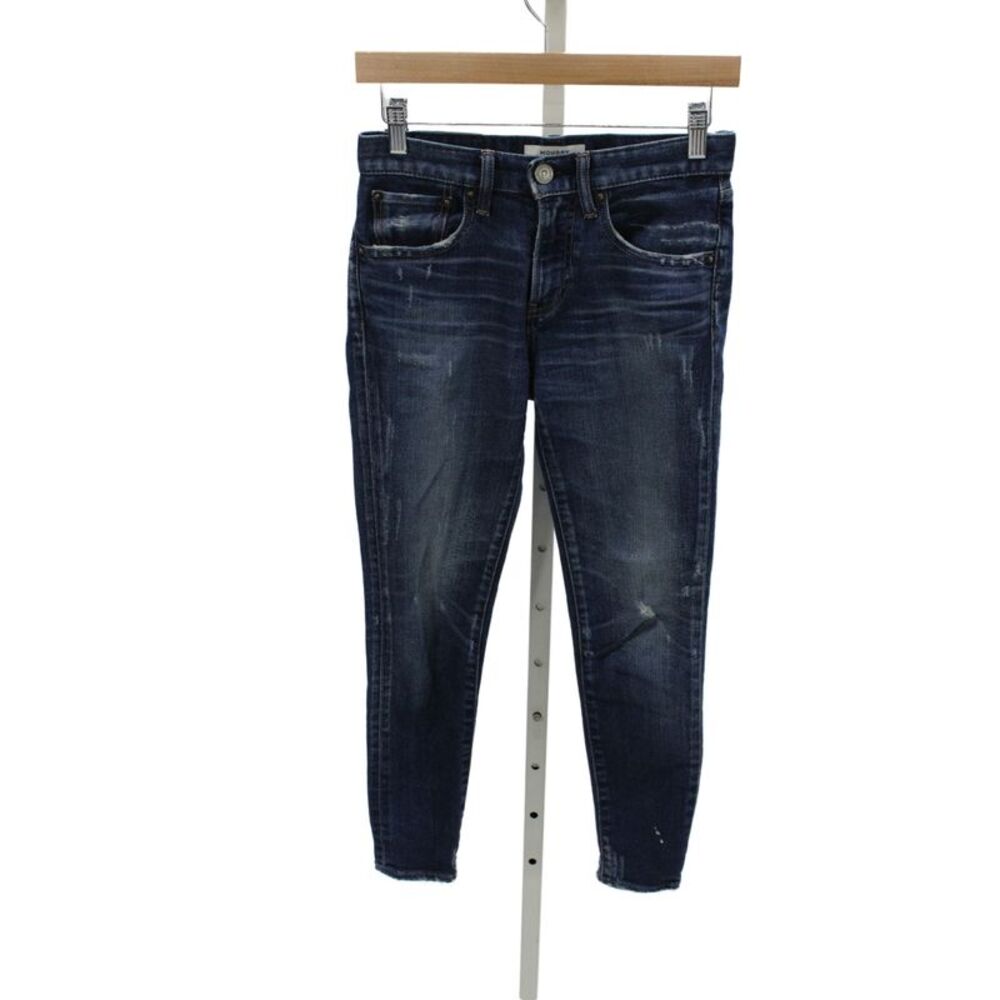 Moussy Women Skinny Jeans Blue Size 24